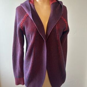 Lole Women's Purple and Red Sweater. Size XS